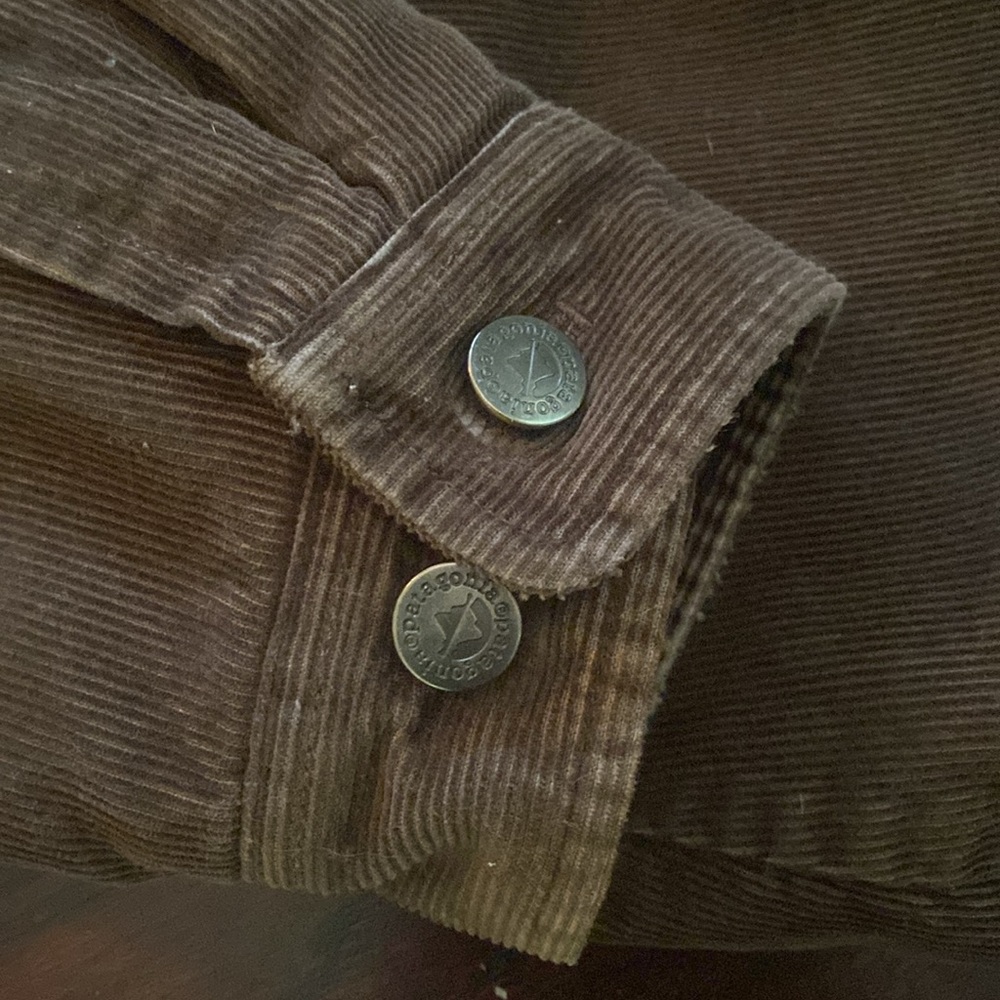 💙HP💙Patagonia  Brown Sherpa-Lined Jacket - Picture 7 of 8